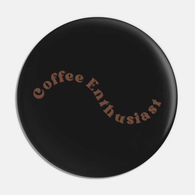 Coffee Enthusiast Pin by rymeldy