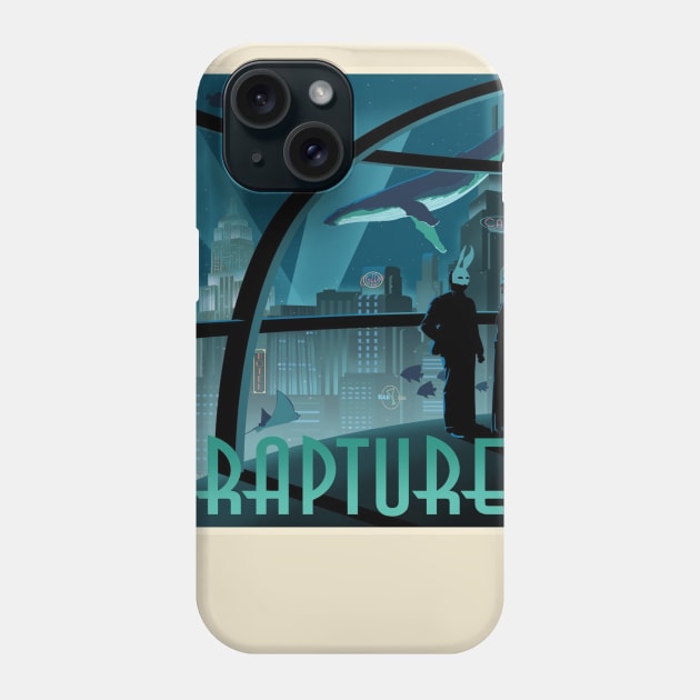 Bioshock Rapture Poster Phone Case by gruntcooker