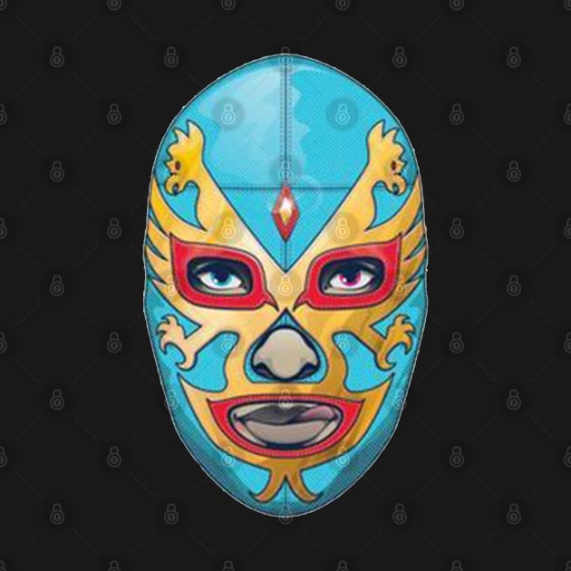 Feel-Ink Dos Caras Lucha Libre Mexican Wrestler Legend by FeelInksense