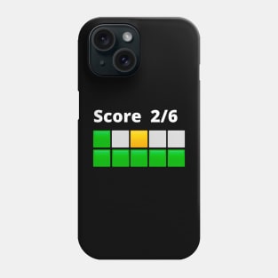 FUNNY WORD GAME SCORE Phone Case