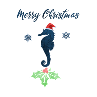 Christmas Seahorse T-Shirt