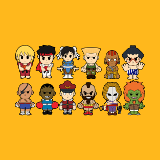 Street Fighter Team Chibi T-Shirt