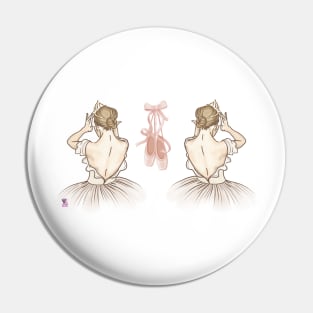 Dancing Ballerina Pin