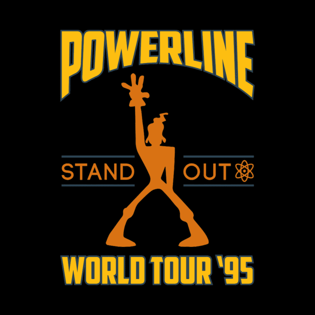 Powerline Stand Out World Tour '95 by SantinoTaylor