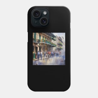 Memories of New Orleans - Bourbon Street Phone Case