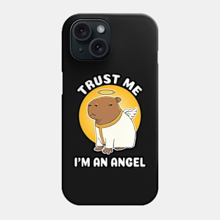 Trust me I'm an Angel Capbara Cartoon Phone Case