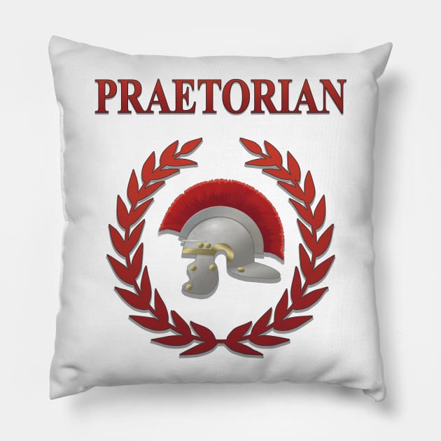 Roman Empire Praetorian Guard Helmet Pillow by AgemaApparel