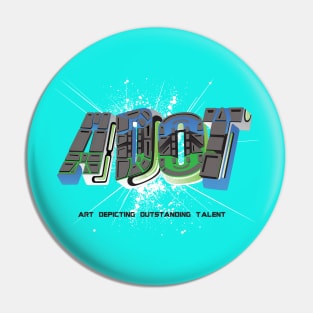 Art Depicting Outstanding Talent (ADOT) Pin
