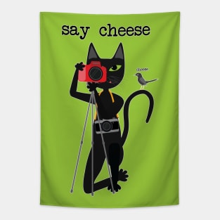 Say cheese Tapestry