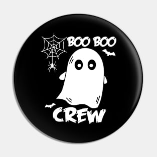 Boo Boo Crew Nurse Shirts Halloween Nurse Shirts for Women Pin