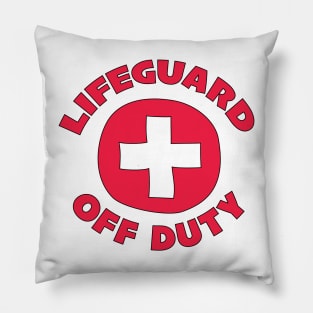 Off Duty Guard Pillow