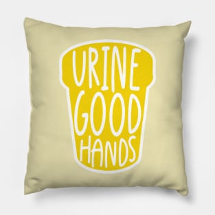 urine good hands Pillow