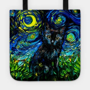 Black Cat Night 3 Tote