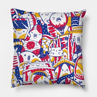 Barcelona City Pillow