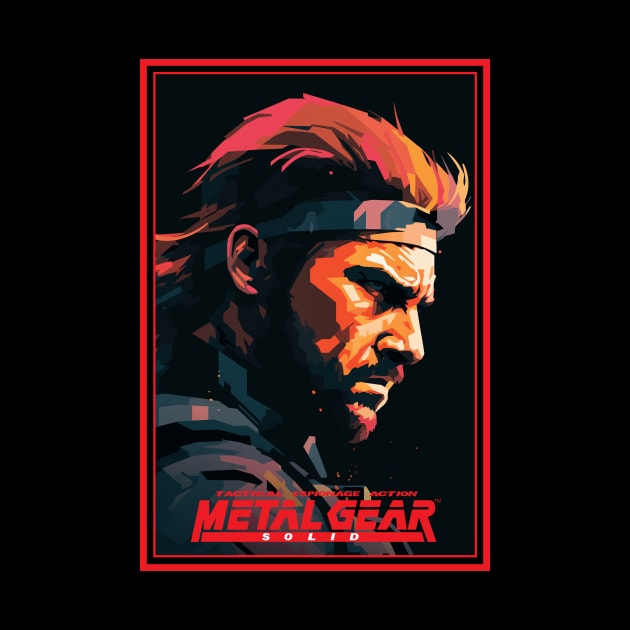 Snake - Metal Gear Solid by NeonOverdrive