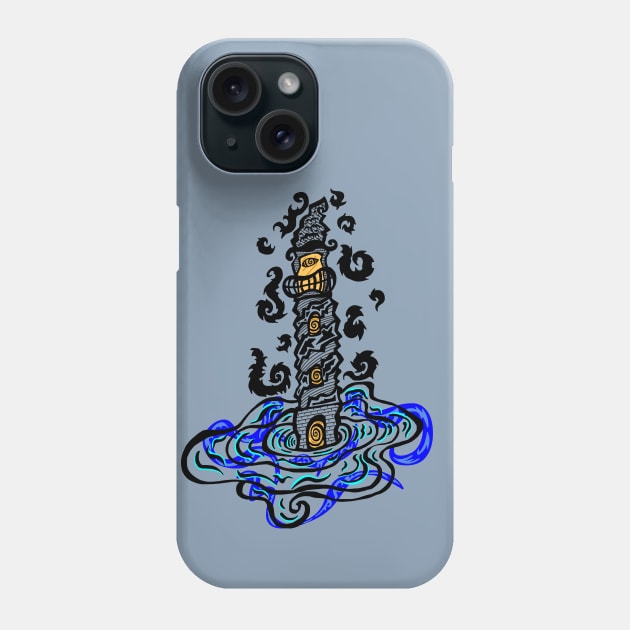 The Lighthouse of Madness Phone Case by mm92