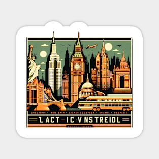 Vintage City Magnet