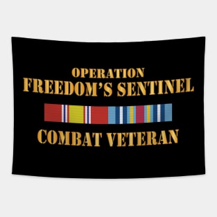 Operation Freedom’s Sentinel (OFS) SVC Bar  - Combat Veteran X 300 Tapestry