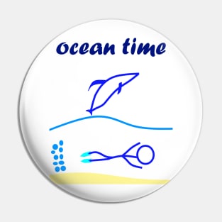 Ocean Time Pin