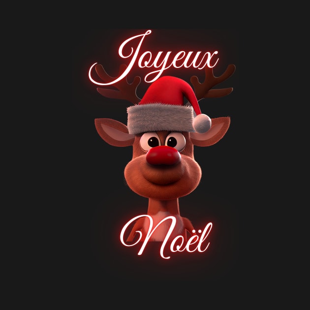 Merry Christmas - Happy Rudolph by PD-Store