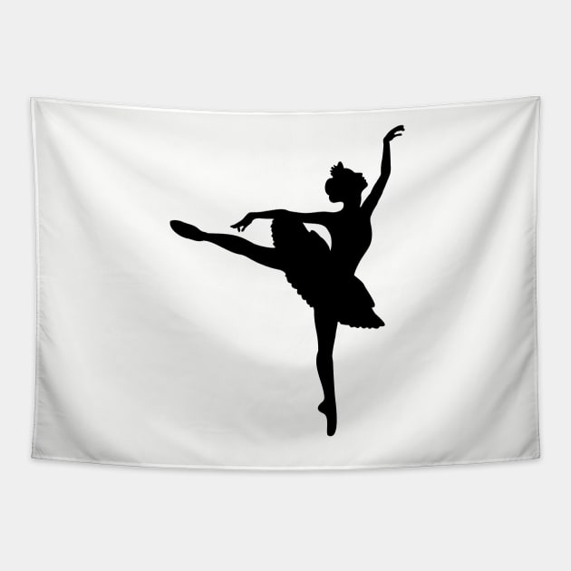 Ballerina Tapestry by XOOXOO