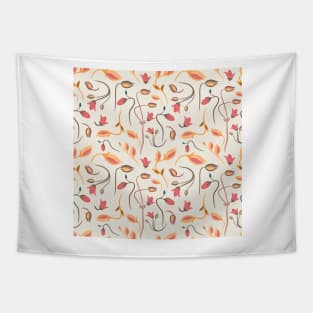 Seamless summer tiny floral pattern Tapestry