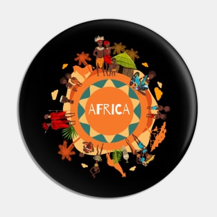 Africa Pin