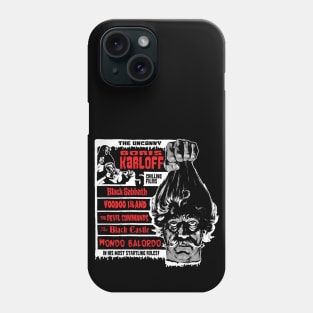 The Uncanny Boris Karloff Phone Case