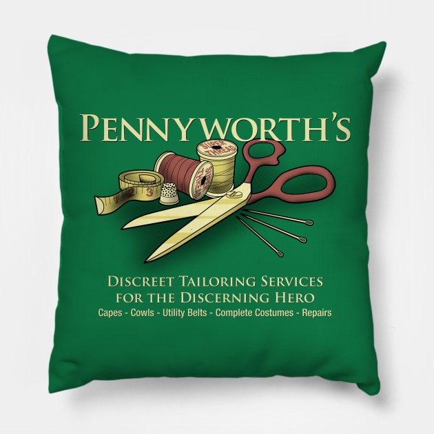 Pennyworth's Pillow by robotrobotROBOT