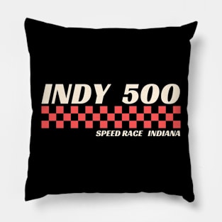 Indianapolis 500 Speed Race Indiana Car race Pillow