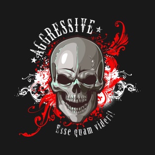 Aggressive skull T-Shirt