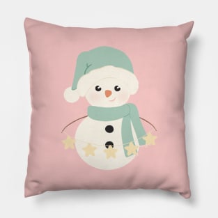 Snowman 4 Pillow