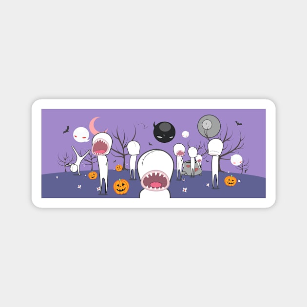 halloween Magnet by xanderbaldini