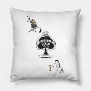 The ace of spades Pillow