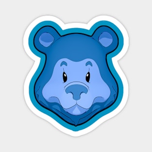 Little Bear Blue Magnet