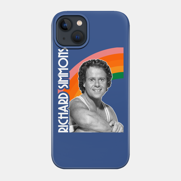 Richard Simmons Retro Style FanArt Design - Richard Simmons - Phone Case