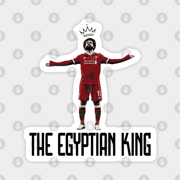 The Egyptian King Mo Salah LFC Magnet by YNWA Apparel