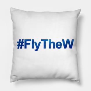 #FlyTheW Pillow