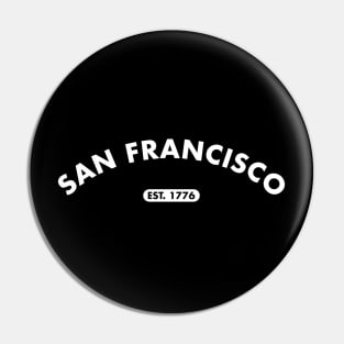 san francisco est. 1776 Pin