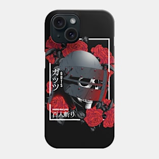 Memento Mori of the Black Swordsman Phone Case