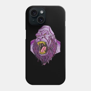 Purple Bigfoot / gorilla hybrid Phone Case