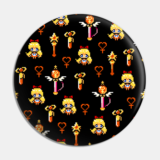 Sailor Venus - Black Pin by uenki