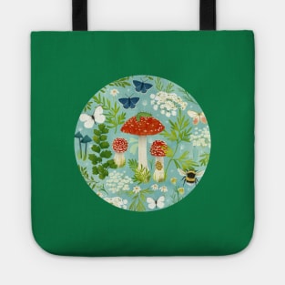In my garden (soft blue) Tote