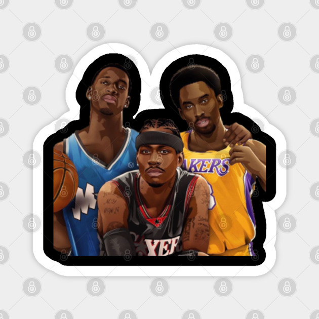 Allen Iverson X Kobe Bryant X Tracy Mcgrady Oil Painting Bro