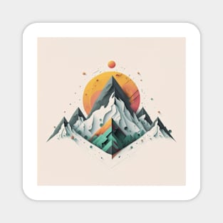 Mountains Magnet