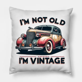 Classic car Pillow