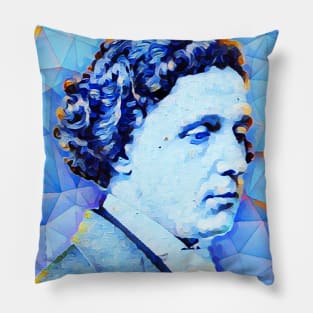 Lewis Carroll Portrait | Lewis Carroll Artwork | Lewis Carroll Painting 10 Pillow