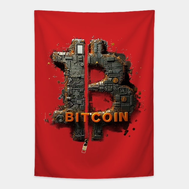 Bitcoin: Inside the Blockchain Tapestry by TooplesArt