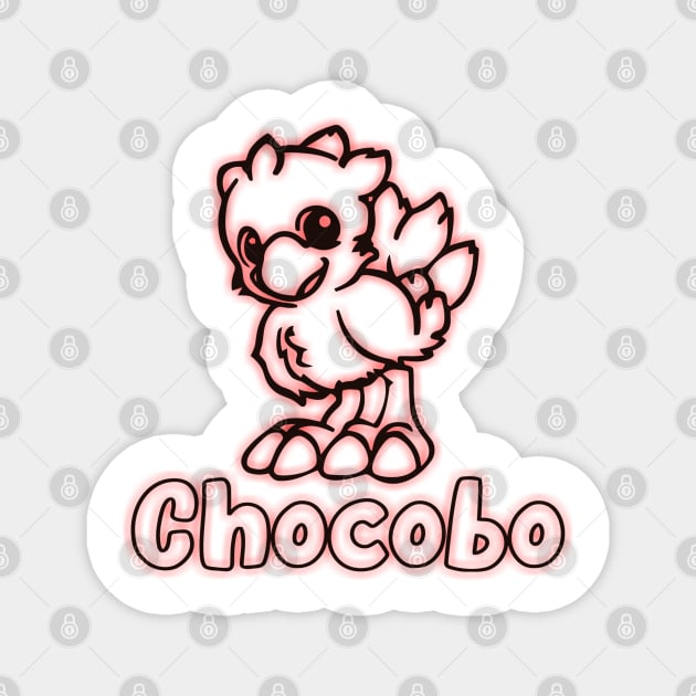 final fantasy Chocobo Magnet by batinsaja