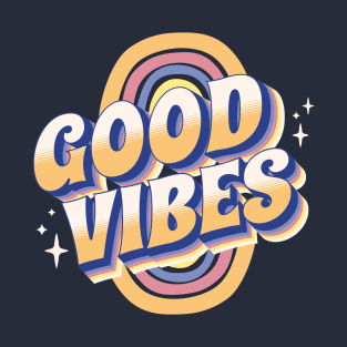 Good Vibes Retro T-Shirt